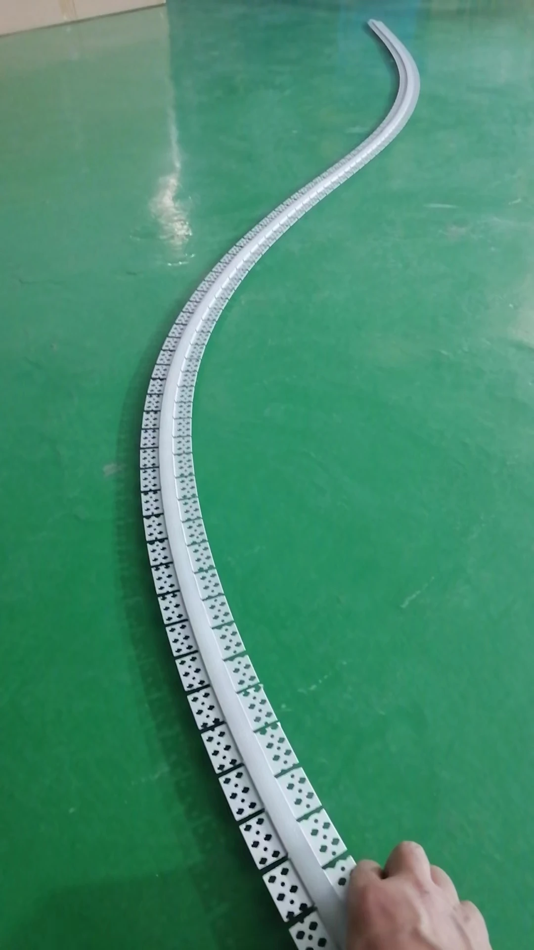 bendable drywall LED profile flexible aluminium profile easily installed in a drywall ceiling or wall