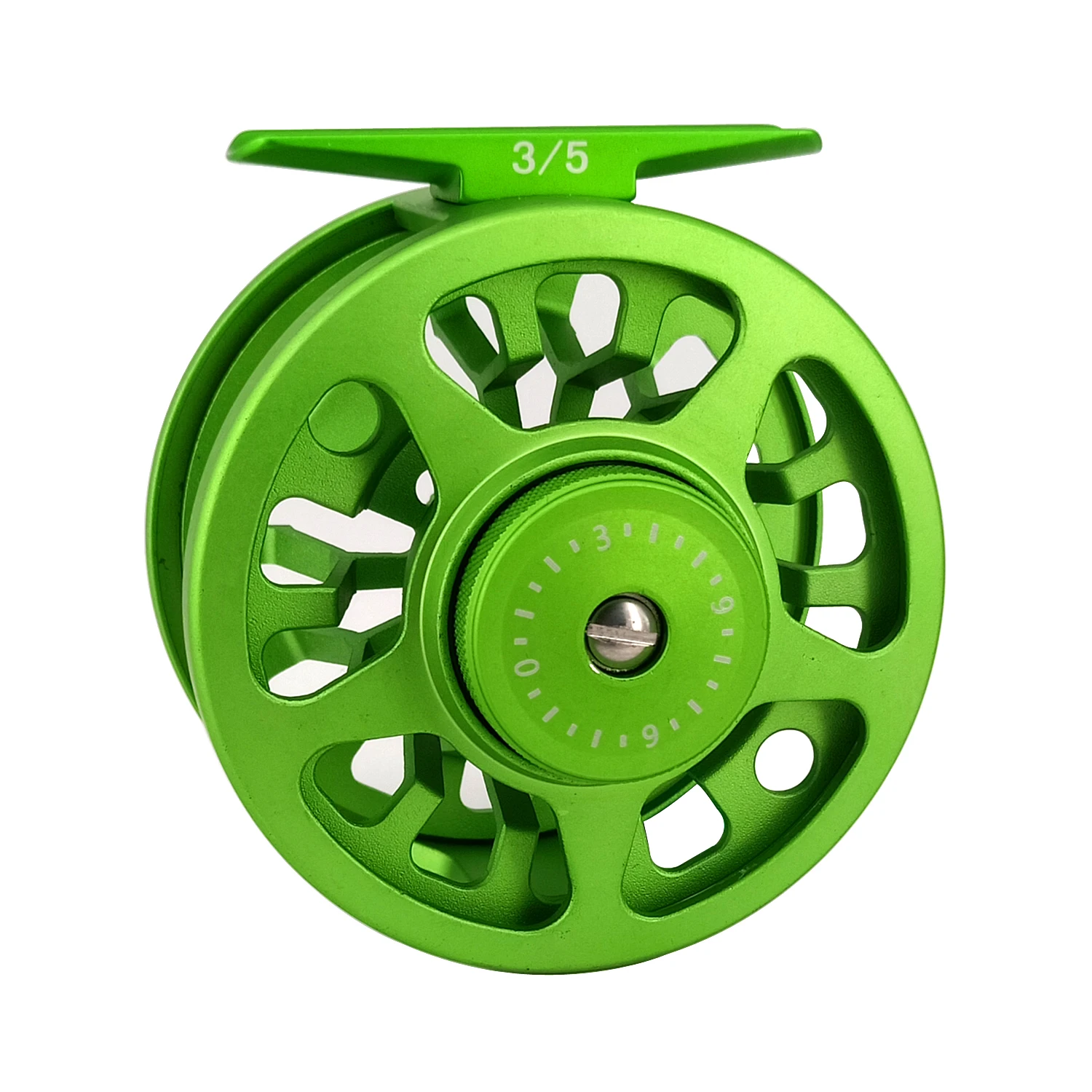 Wholesale best value 3/5, 5/7, 7/9 large arbor CNC aluminum trout freshwater fly fishing reel CNC-I-FLK (B05)