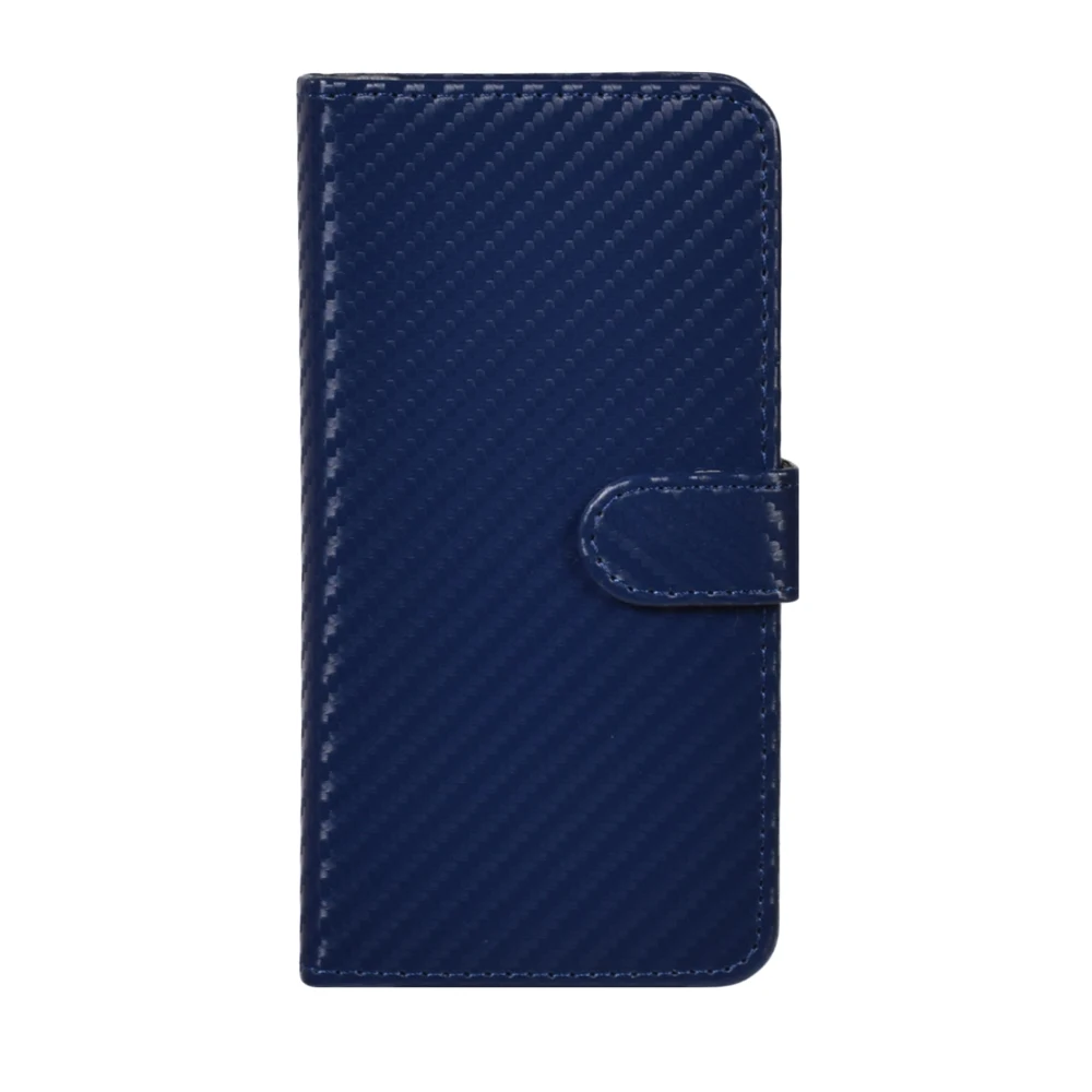 Phone Case For Realme X2 Pro Carbon Fiber Universal PU Leather Case Flip Book Phone case Cover