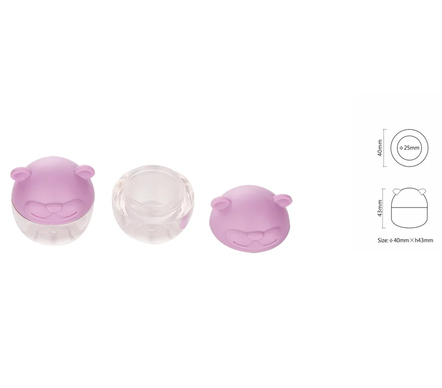 Fashion Lip Balm Containers Private Logo Lipstick Container Cute Pink Lipstick Container Jar