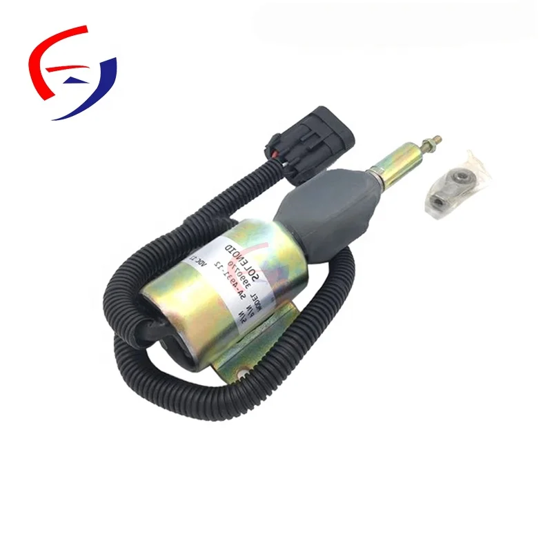 Solenoid Valve Flame-off Switch For Cummins 3990770 3990771 Sa-4931-12 12v Diesel Engine Fuel Shut Off 3990770