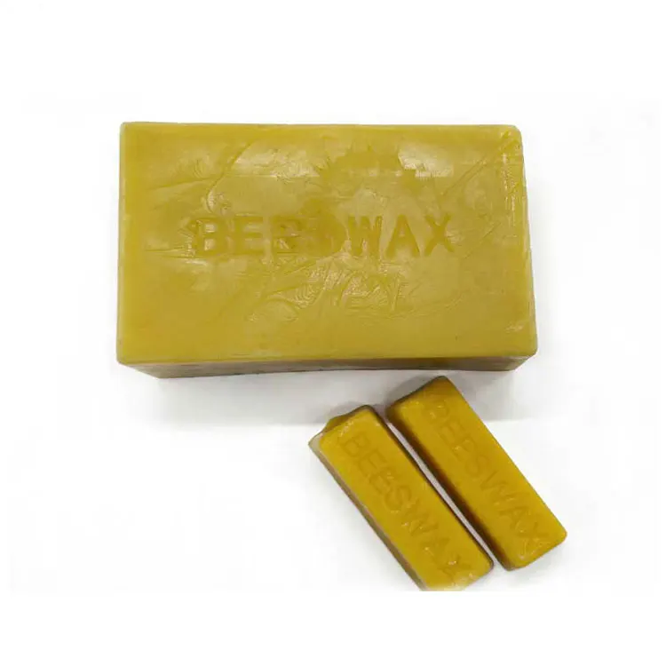 Factory Supply High Quality Pure Beeswax for Cosmetic Candle Yellow Natural Block Bee Wax