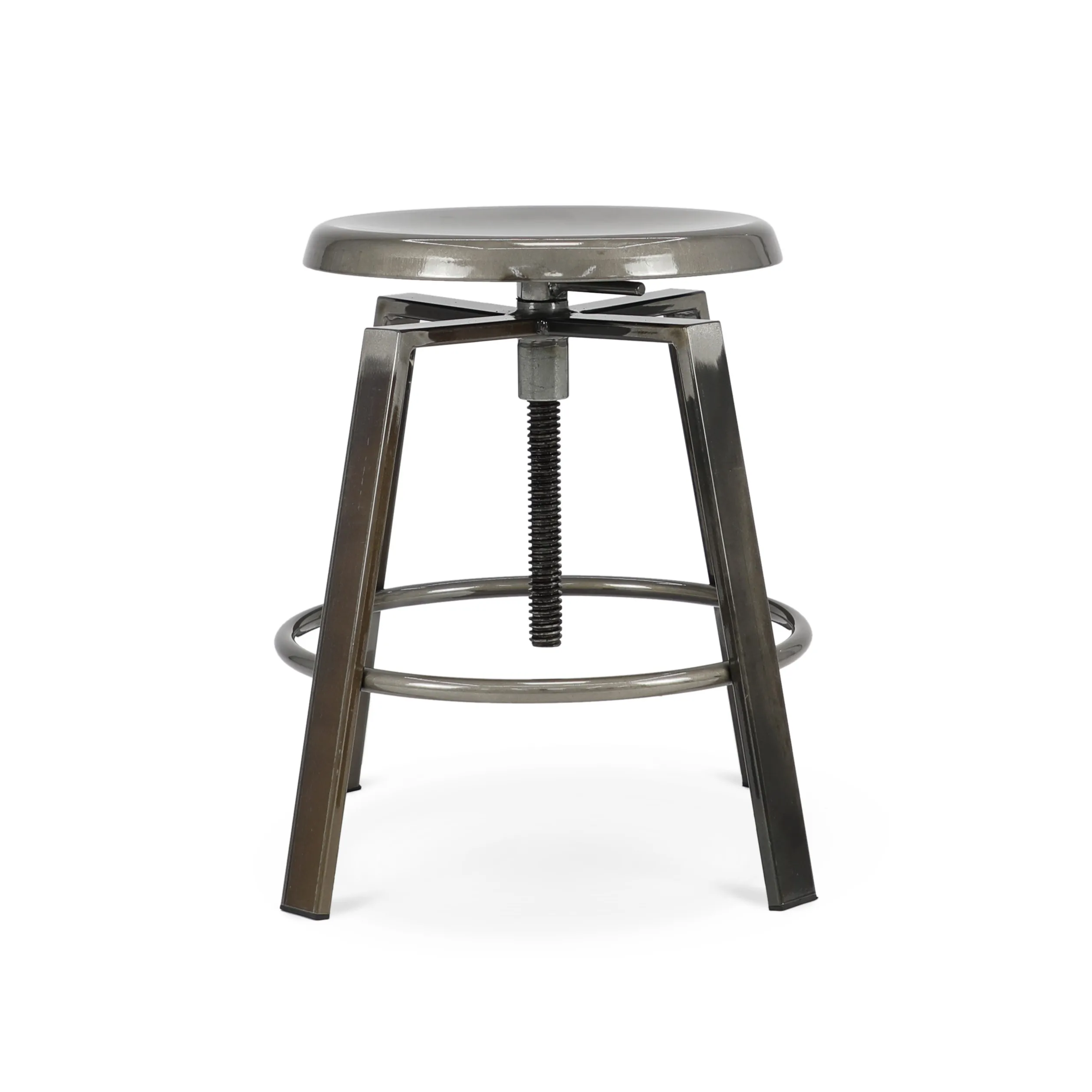 Factory Swivel Chair Industrial Dining Bar Stool Modern Height Adjust Bar Stool