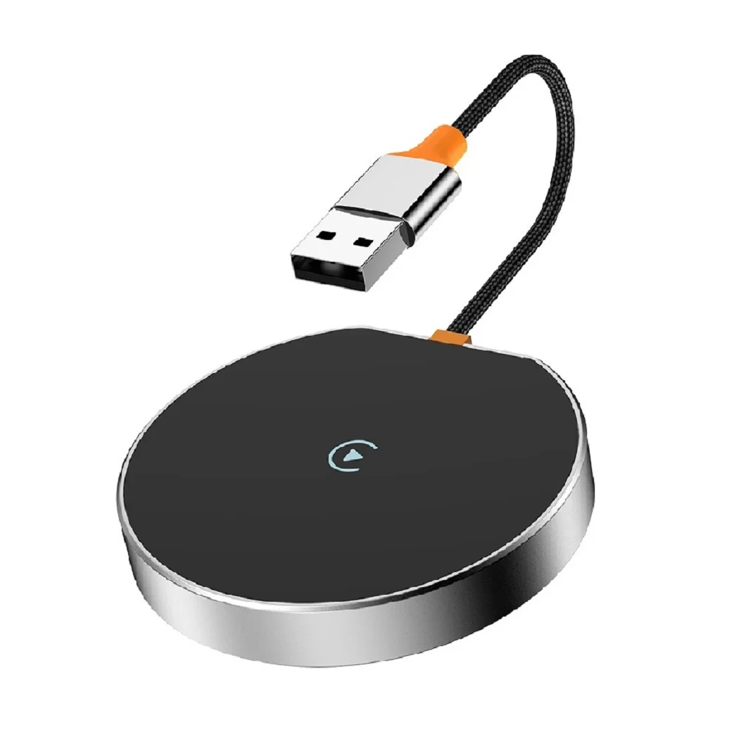 Wireless Carplay Adapter Wireless Android Auto Adapter for OEM Factory CarPlay 2 in 1 Android Auto Wireless Adapter