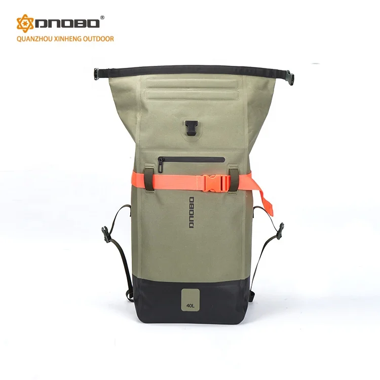 Wholesales Custom Outdoor Sports 40L Large Capacity Roll Top Basketball Backpack Outdoor Waterproof Backpack