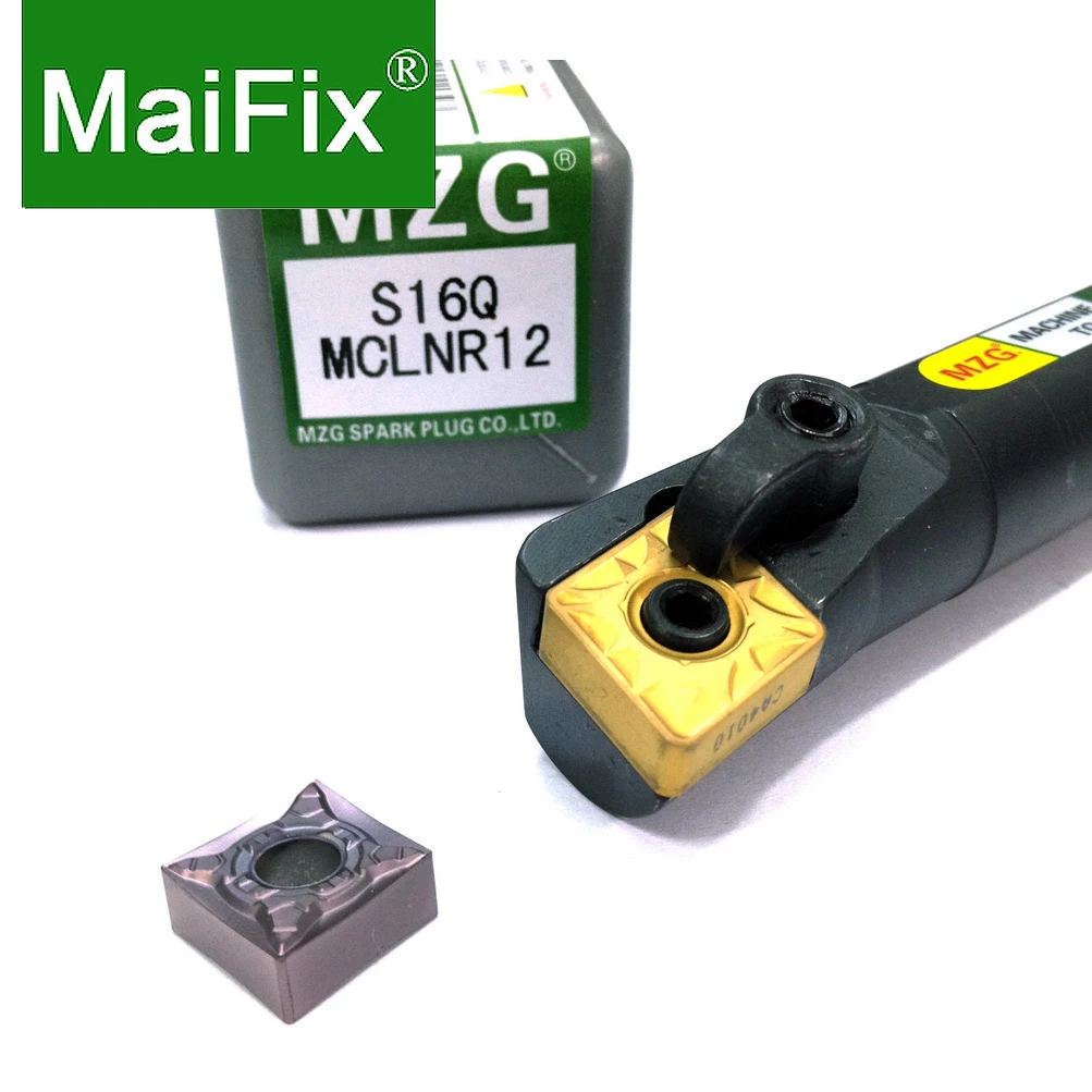 Maifix CNC Carbide Insert Holder MCLNR 16mm 20mm 25mm External Turning Tool holder Lathe Machining Turning Boring Tool