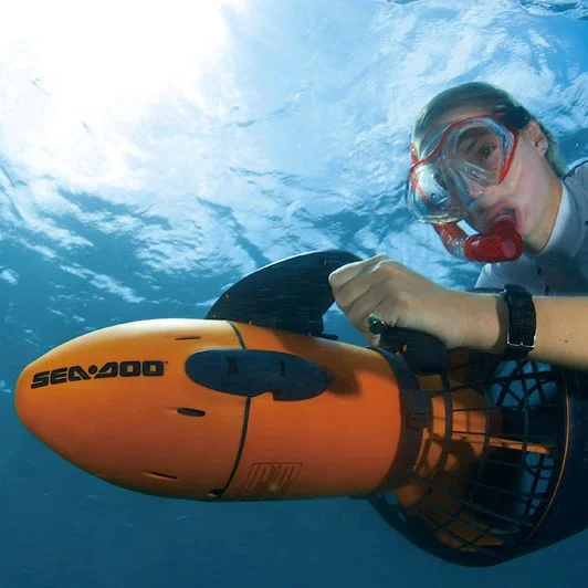  300 Вт Электрический водный спорт подводный thruster propeller sea bob скутер с мотором для