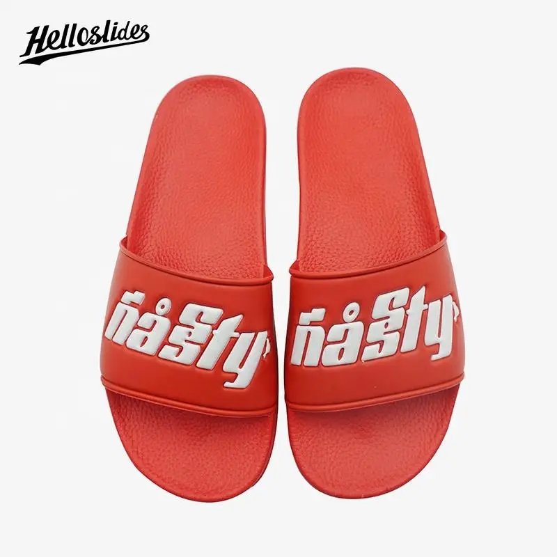 Wholesale Women Logo Slides Trendy Slides For Women Comfy Slippers For Women Beach Slipper Sandal Femme 2023