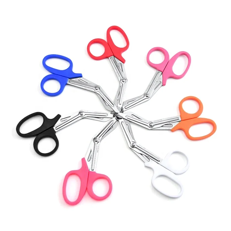 China Factory Stainless Steel  Kinesiology Tape Scissors For Cutting Kinesiology Tape
