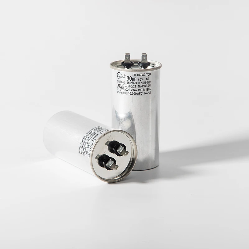 Universal Capacitors CBB65 60+4uF Dual Run Capacitor for Air Parts Condensador