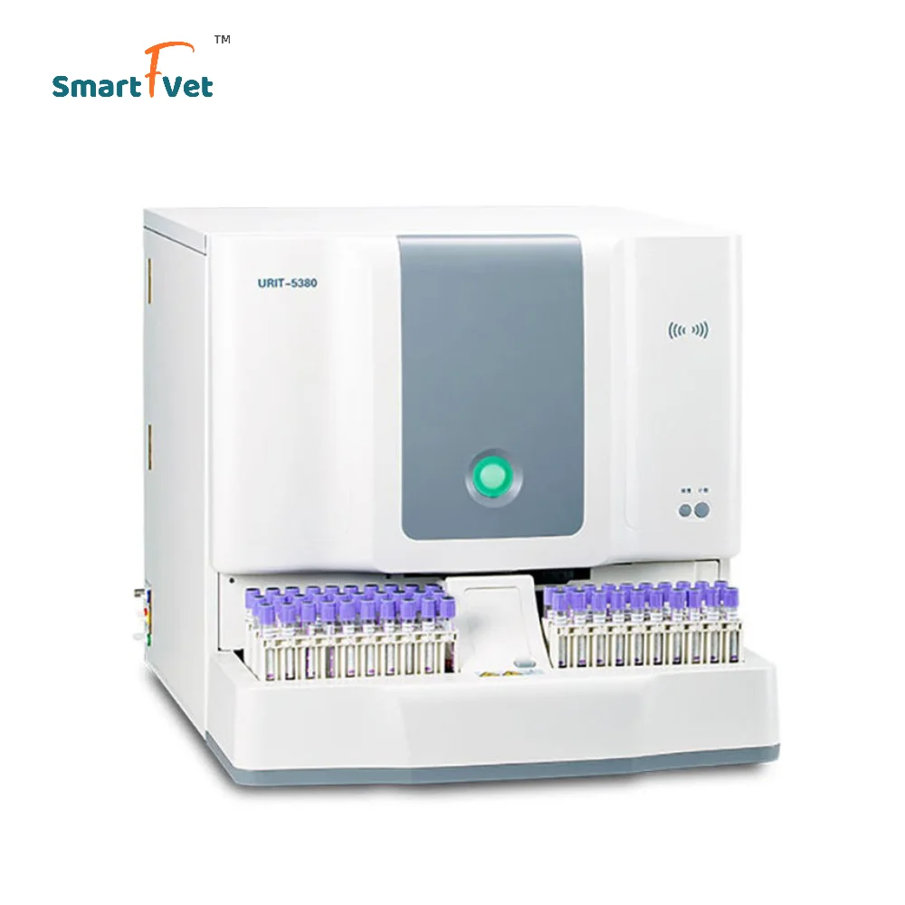 Автомобильный гематологический анализатор Smartfvet 5-Part-Diff с стойкой для пробирки URIT-5380V автомобильный