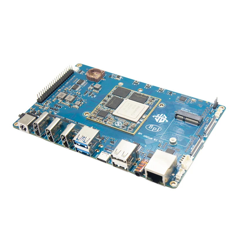RK3588 LGA core board 8G RAM/32G eMMC Banana Pi BPI-W3 ARM Quad Core A76+ Quad Core A55 use 8nm 2.4GHz