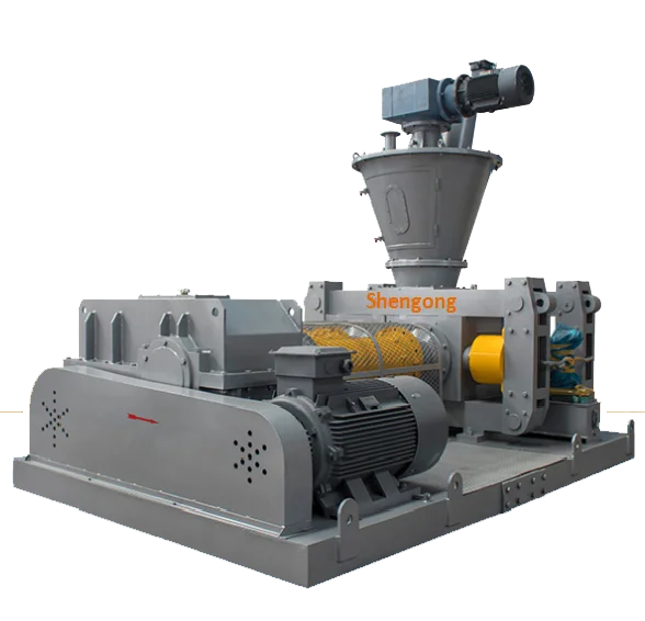 Phosphogypsum calcium sulfate K2SO4 SOP MOP KCL mineral double roller compacting ore briquette machine