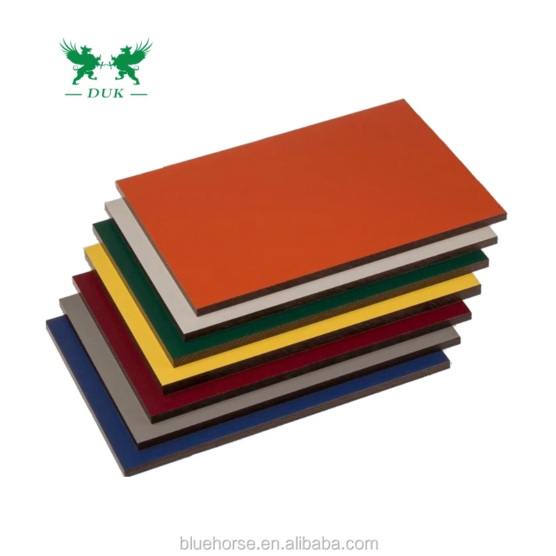 6mm 12mm 18mm High Pressure Laminate Toilet Partition Compact Formica Phenolic Board HPL Formica Laminated Panel Sheet