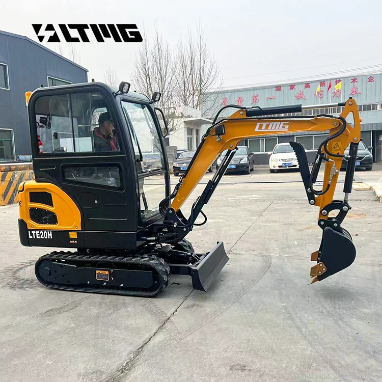 LTMG Hydraulic Mini Excavator Machine Kubota 1.5 1.8 2 2.5 Ton Small Crawler Construction Home Use Farms Competitive Priced