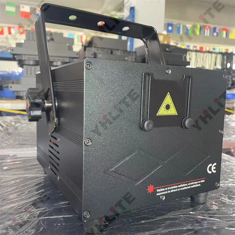3D Laser 25 KPPS 2W 3W 5W 8W 10W Rgb Lighting ILDA Scan Stage Light Wedding Party Profession Strong Beam DMX