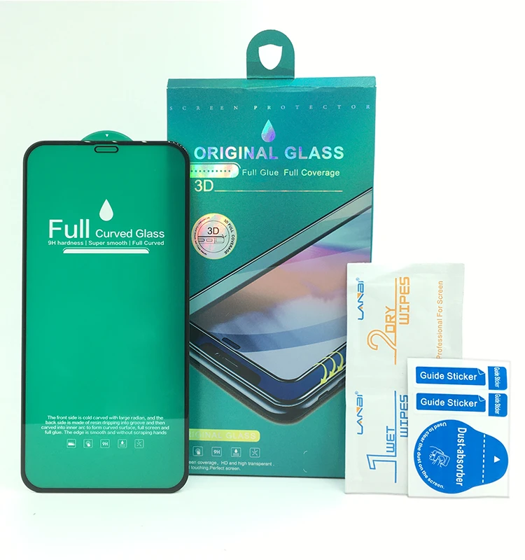 3d мобильный Закаленное стекло Защитная пленка для экрана для Iphone 12