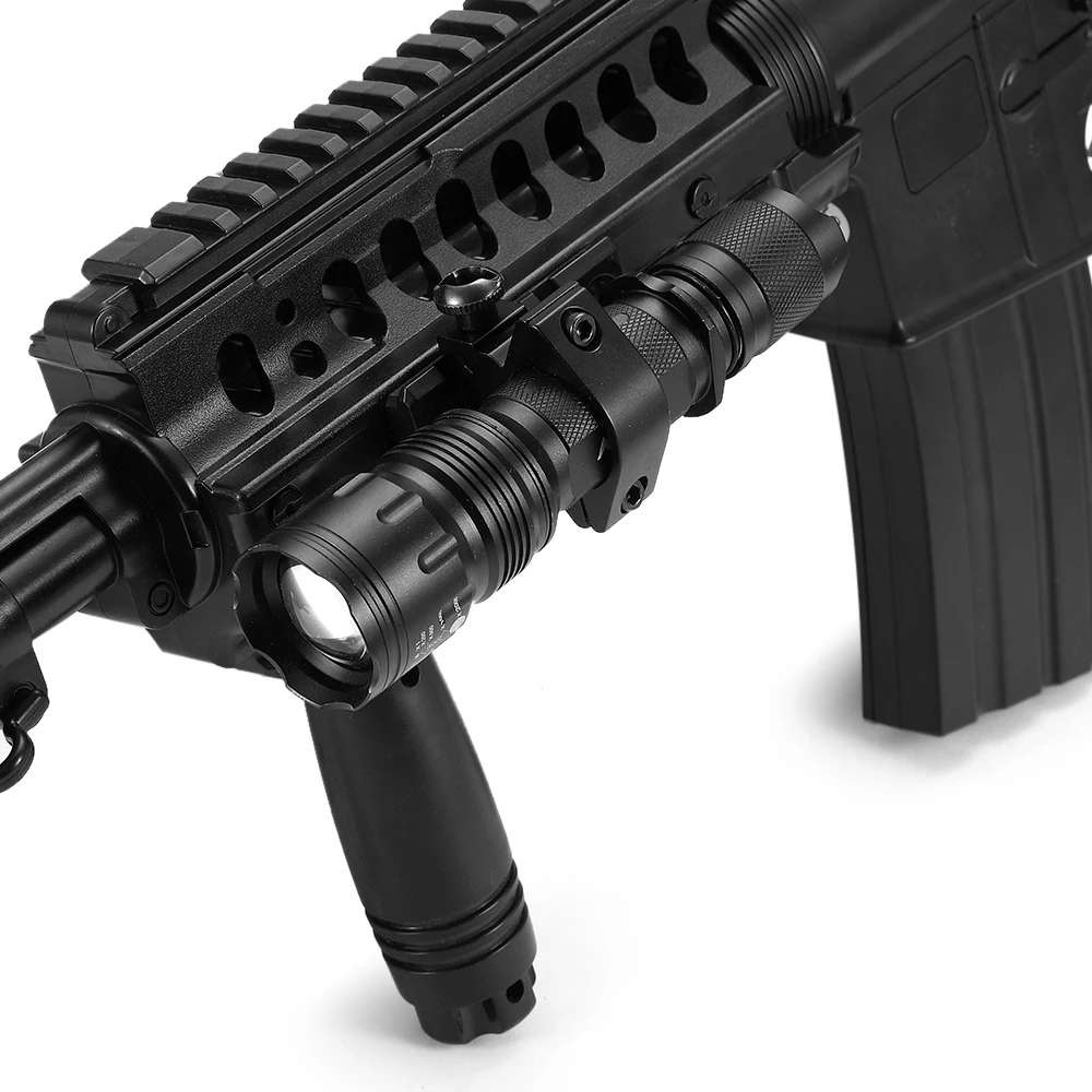  Alonefire TK104 XM-L2 светодиодный зум Профессиональный тактический фонарик для страйкбольной винтовки стреляющий пистолет мощный охоты на открытом