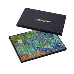 Van Gogh Collection Gift Cork Backed Non Slip MDF Place Mat Artistic
