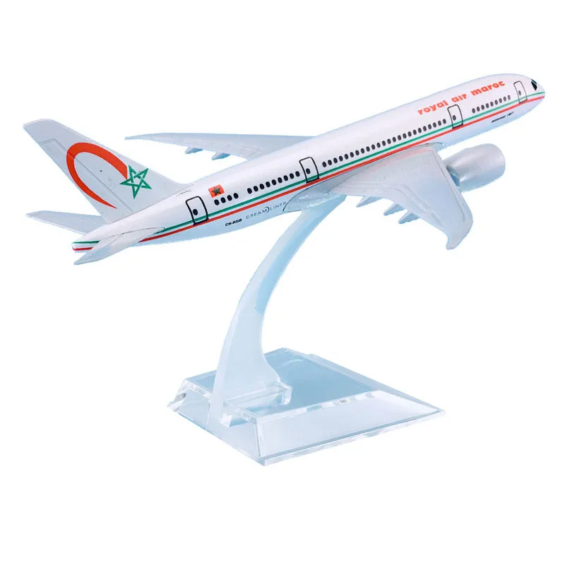 Заводская поставка 14 см модель самолета из сплава Королевский воздух maroc Airways Boeing B787-8 авиационная авиационный подарок