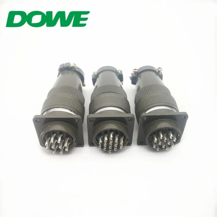 Yueqing DOWE металла 10A авиации Кабельный разъем 14Pin Push Pull круговой разъем