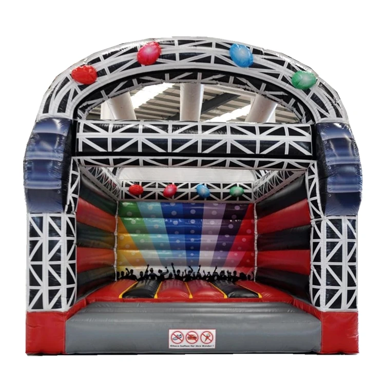 
Factory wholesale price Kids N adults party inflatable disco dome bouncy castle for sale 