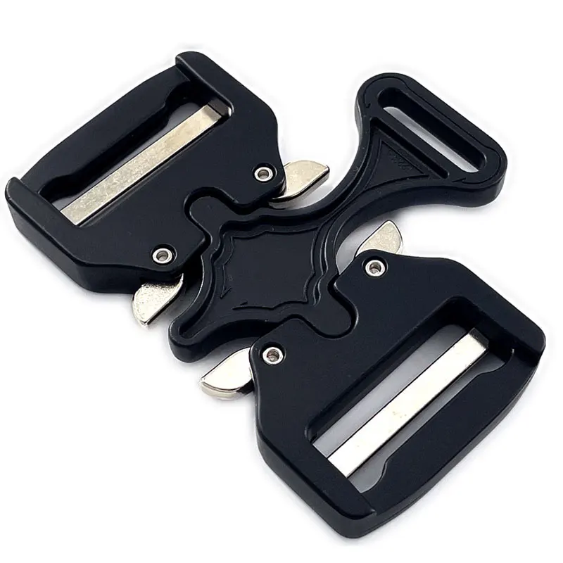 Vest Collar Zinc Alloy Rope Strap 3 Point 3 Way Side  Tactical Metal Buckle Quick Release Clip