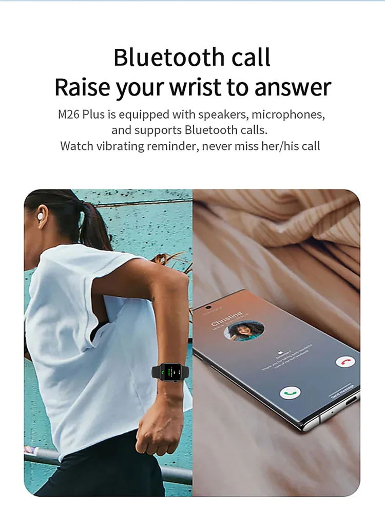 2021 Новые поступления M26 Plus Смарт-часы M26plus Серия 7 6 часы Reloj Inteligente Pro M 26