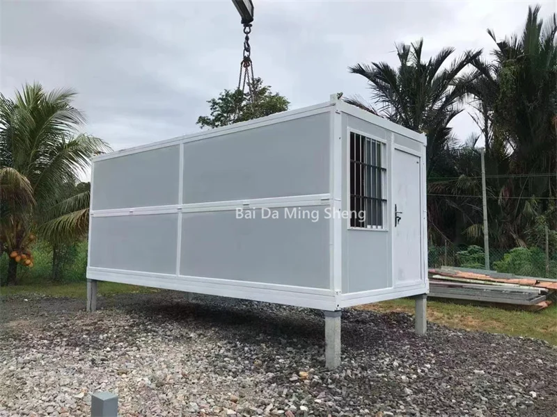 modern container homes aluminium panel Workshop prefab shopping store Prefab Folding House Prefabricated Tiny House