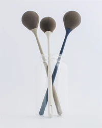 soft sponge material with long plastic handle  cleaning  bottle brush