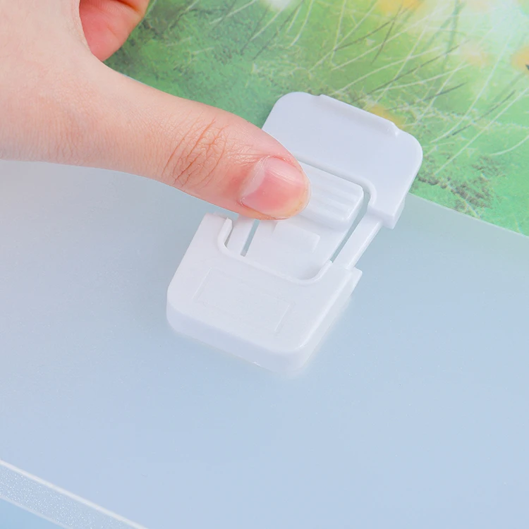 A4 Printing Wholesale Customize A4 PP expandable organizer box clear 13 pocket index document expanding file folder with handle