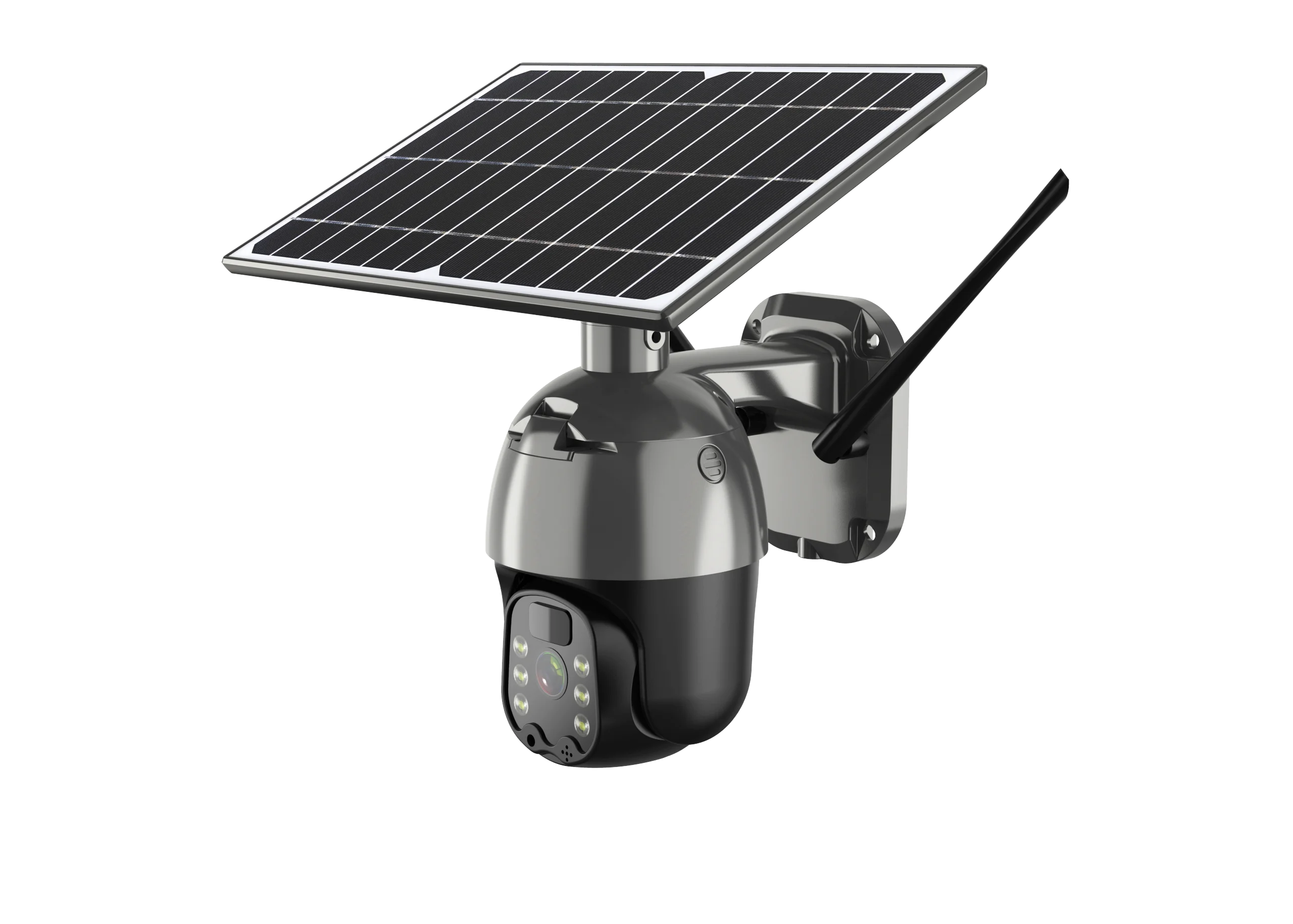 4G SIM  WIFI Solar Battery PTZ Camera  1080P Outdoor Waterproof Camera With PIR Alarm Motion Detection