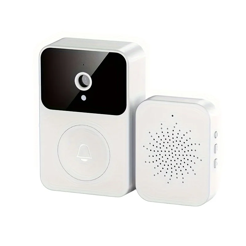 Home Video Smart Wifi Doorbell With Camera Intercom Wireless Ring Visual Doorbell