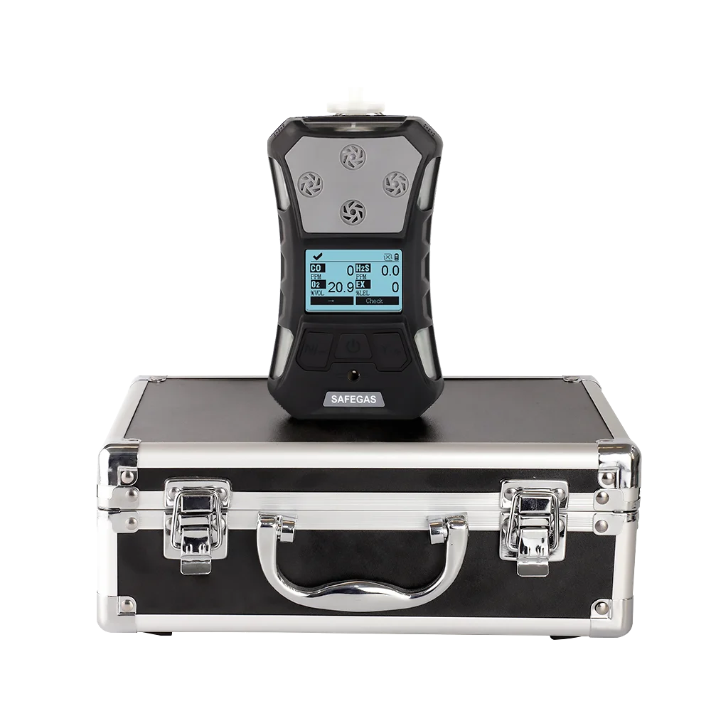 Измеритель концентрации газа O2 LEL H2S CO CO2 персональный мультигазовый счетчик запасная трубка IECEX ATEX