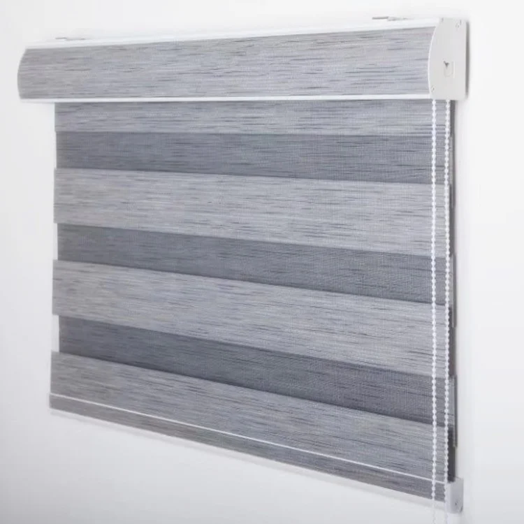 QINGYING Factory Customized Zebra Blinds Day Night Double Roller Curtains