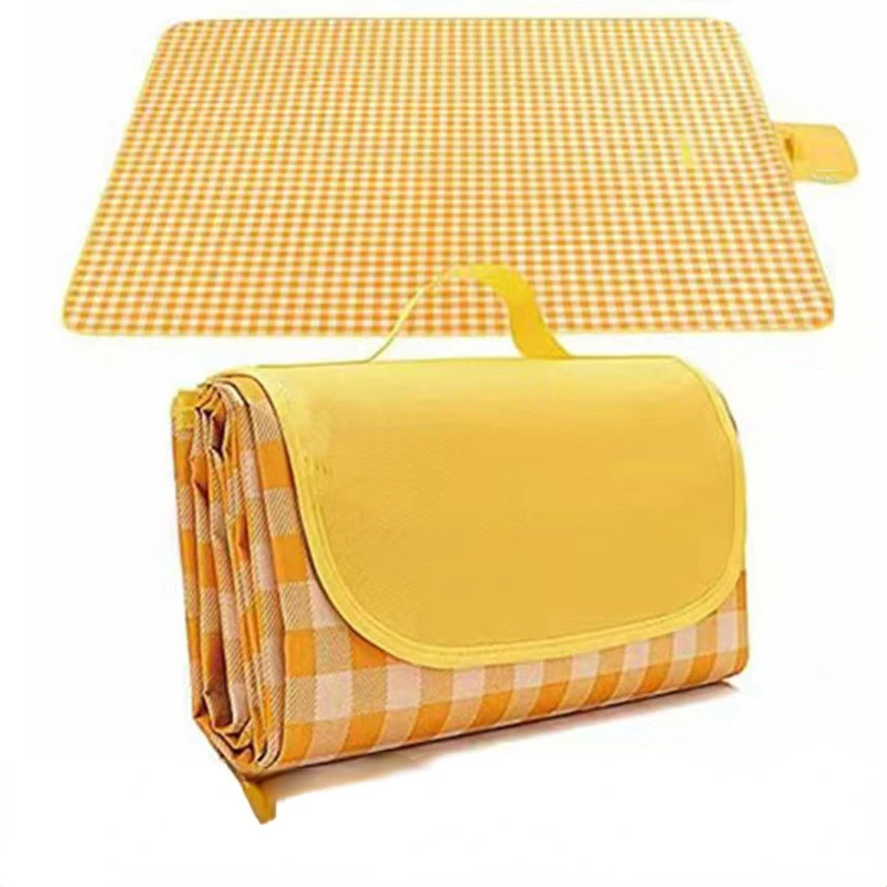 Outdoor picnic mat camping moisture-proof portable non-woven Oxford cloth thickened waterproof weekend outing tent floor mat