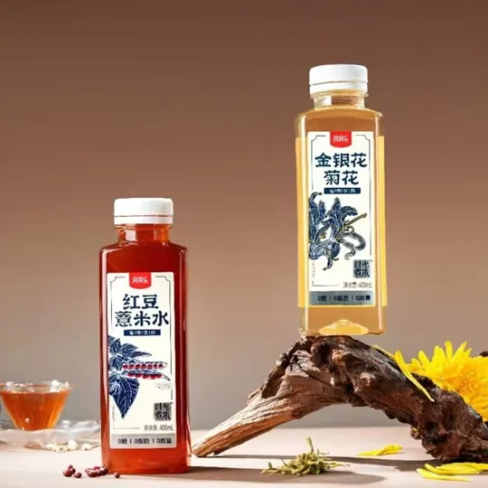 Low-Sugar Healthy Plant Drink | Original Chrysanthemum + Red Bean Coix Seed | Refreshing Herbal Skin Care Beverage