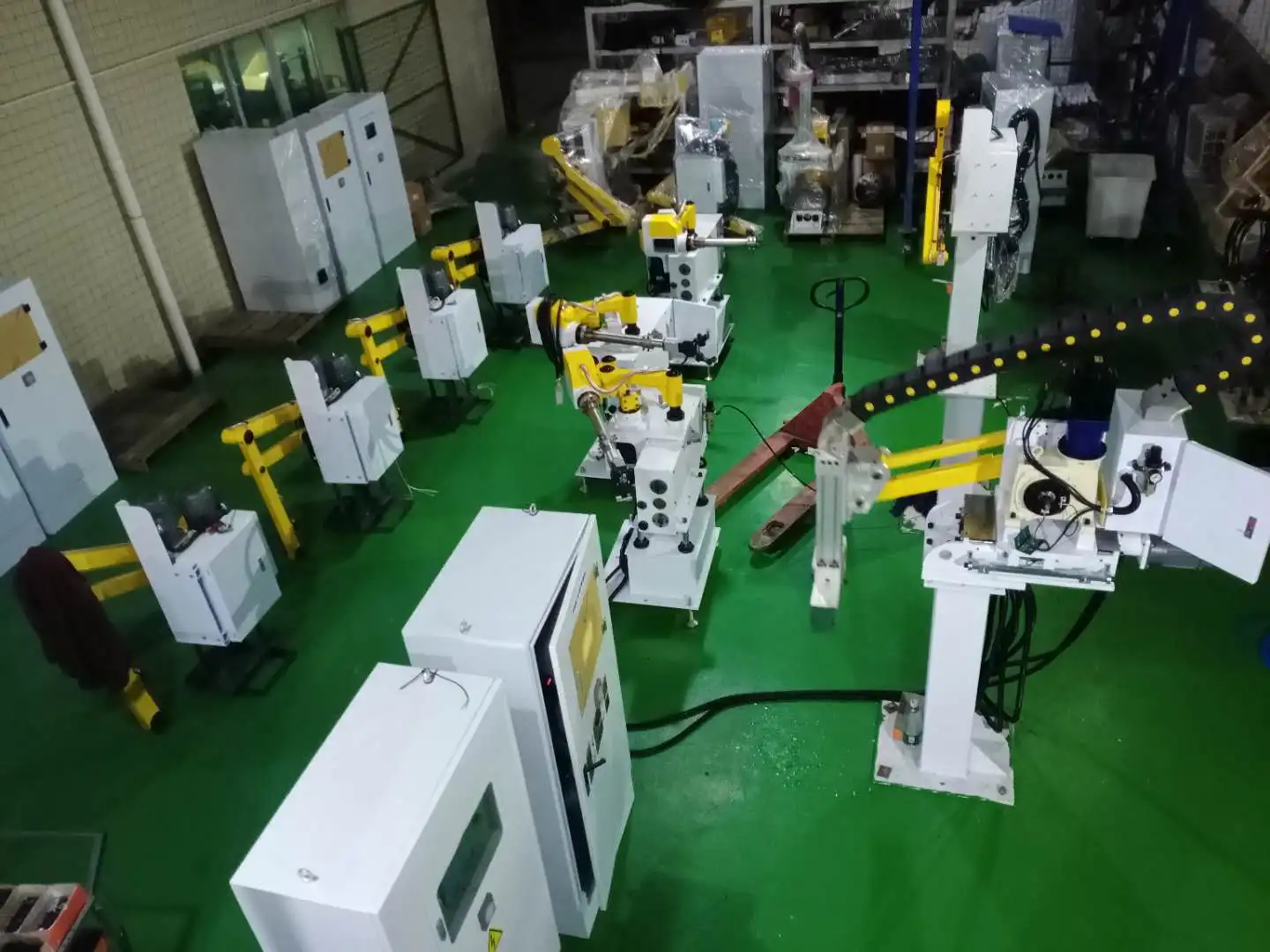 160T -400T Die Casting Machine Mechanical Robot Arm Kit Auto Ladle Machine