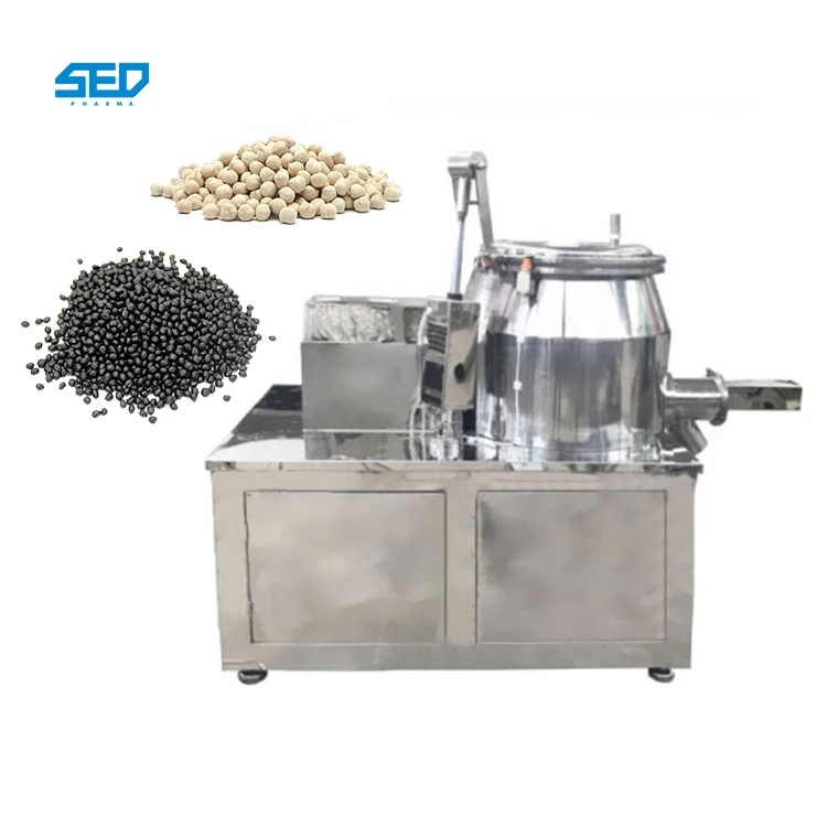 Lab Chemical Wet And Dry Powder Mixing Organic Manure Granulating Machine