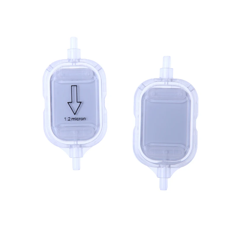 Hospital and Medical Use Precision Infusion Fluid Filter For IV Infusion Sets Component 0.2um Gravity Infusion Filter