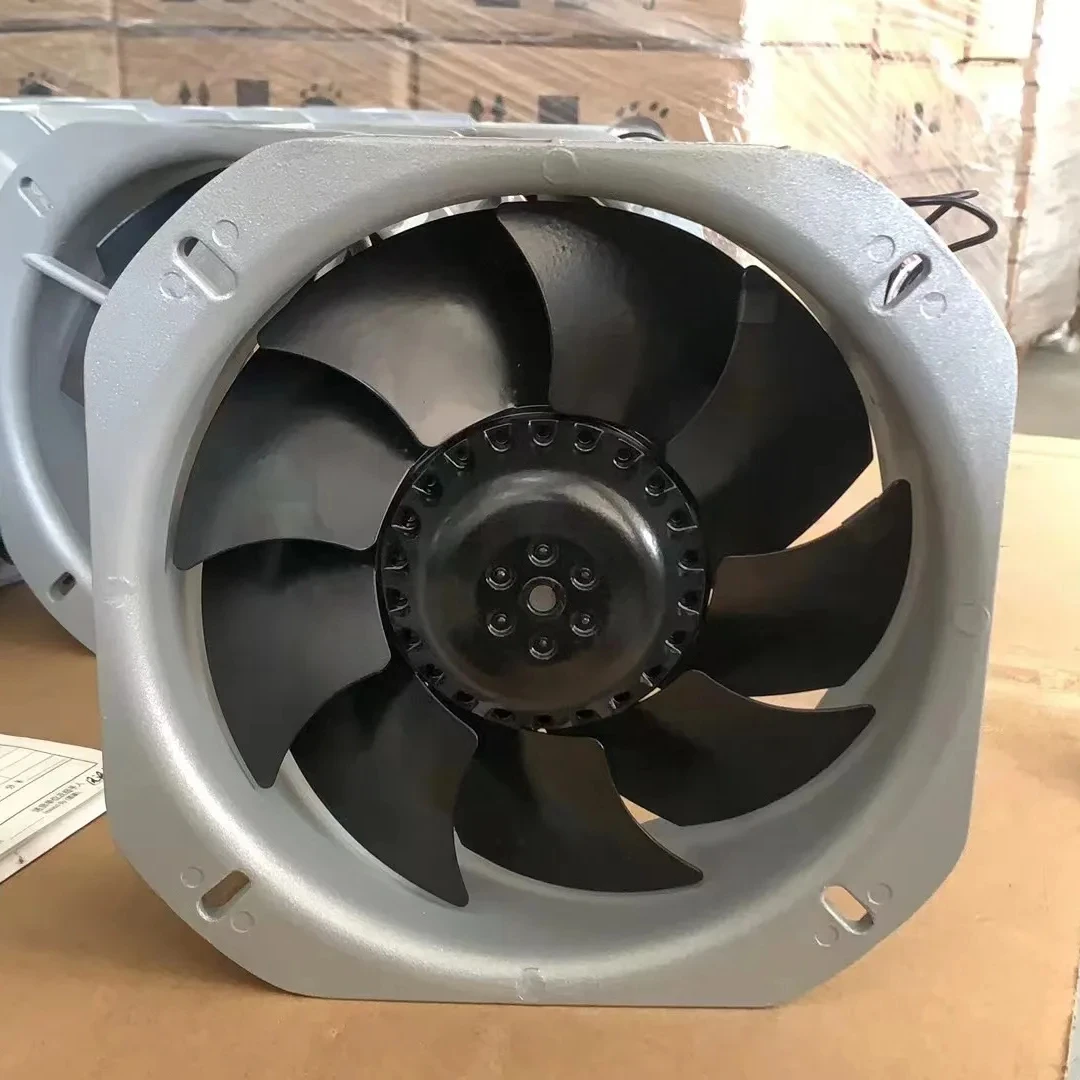 Metal frame and blade 10 inch industrial ventilation axial fan 225x225 220v