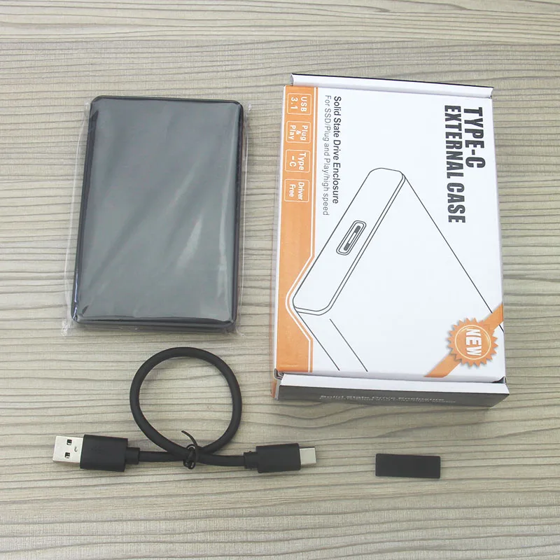 Hdd Case 2.5 Sata To Usb 3.0 Adapter Hard Drive Enclosure For Ssd Disk Hdd Box Type C 3.1 Case Hd External Hdd Enclosure