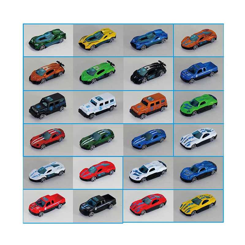 Новый дизайн оптовая продажа маленькие игрушечные автомобили масштаба 1:64 модель мини из металлического сплава детали 1/64 литая машина