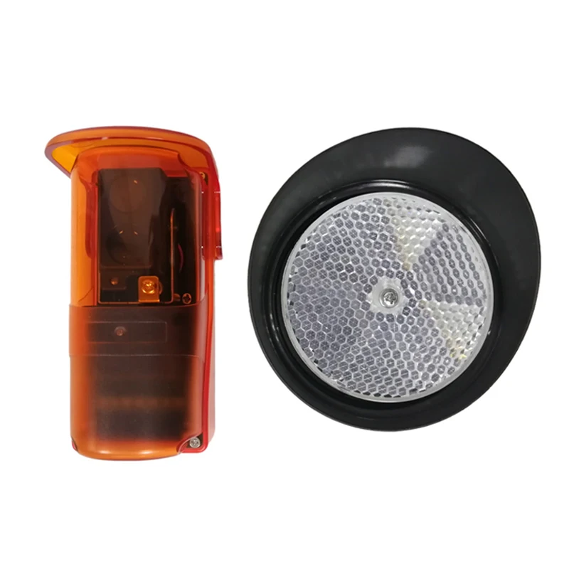 Фотоэлектрический датчик постоянного/переменного тока 12-24 В дальнего радиуса действия Автоматический Инфракрасный фотоэлемент с водонепроницаемой крышкой