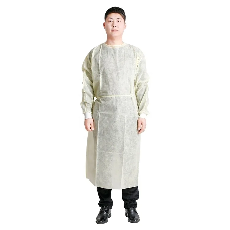 Non-woven surgical clothes Disposable Medical suit SMS PP Medical isolation gowns overalls for men