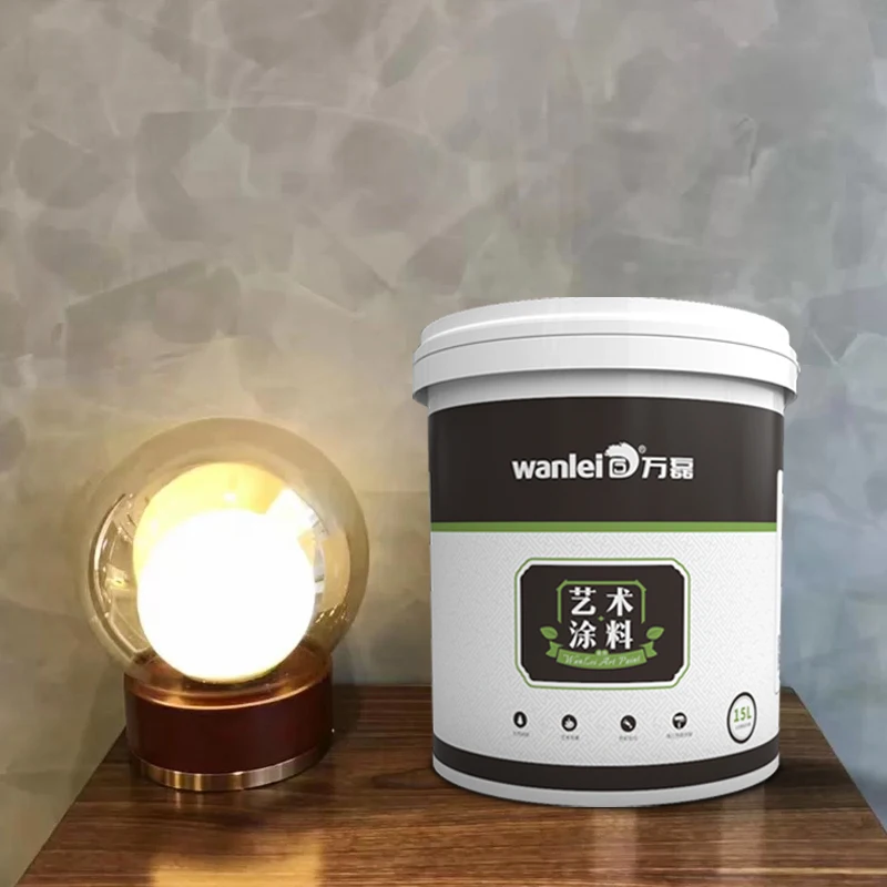 Wanlei открытые бетона внешний вид штукатурки стен дизайн