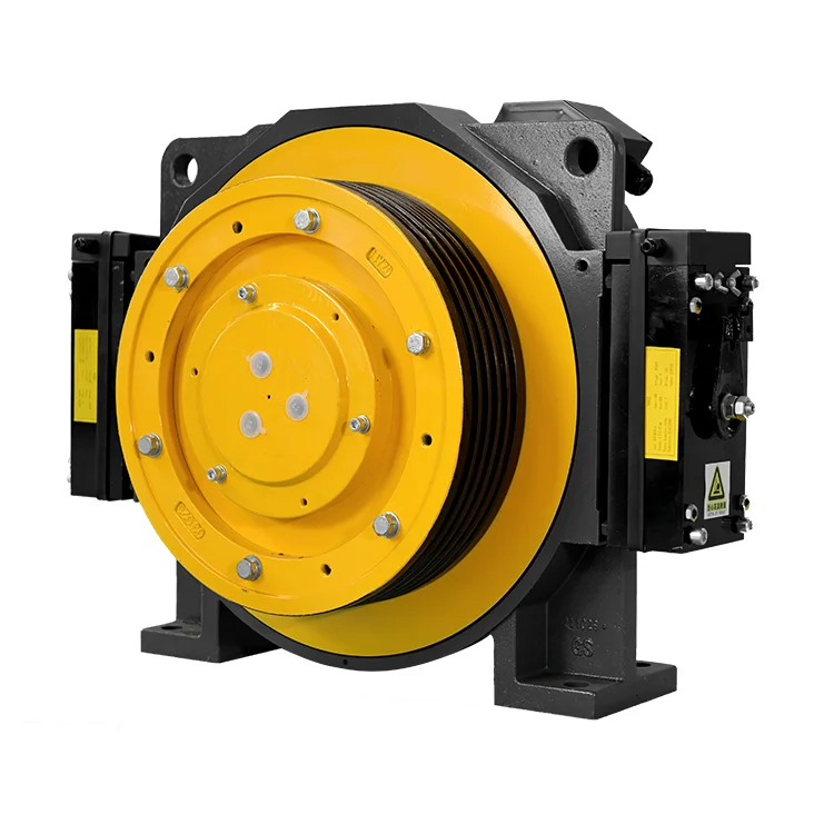 Elevator parts WHY3T0 permanent magnetic synchronous gearless traction machine brake DC 110V