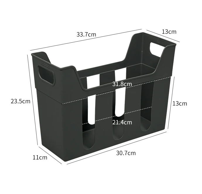Wholesale cheap file desktop Tray Magazine File Document plastic storage box for sale