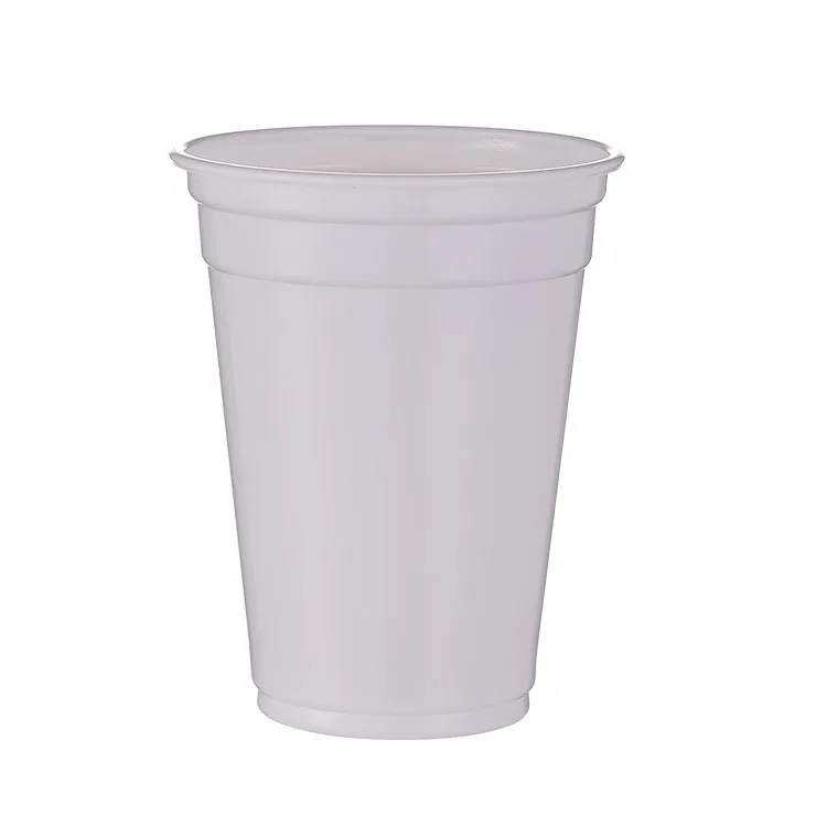 Wholesale 10-24Oz Cold Drink Beverage Packaging Recycled Transparent Disposable PP Juice Plastic Cup