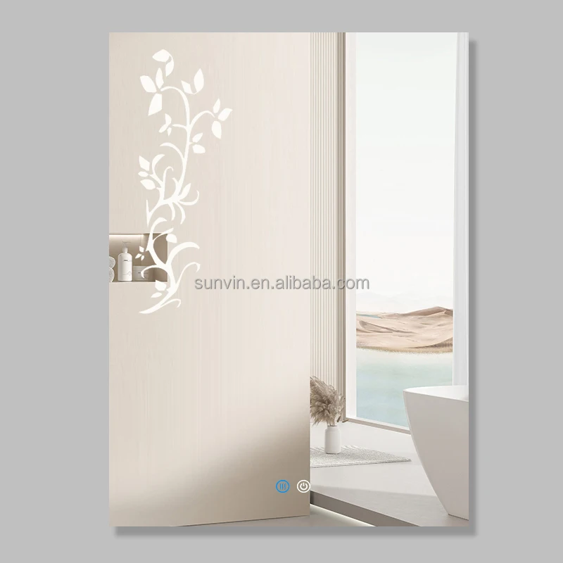 Factory Direct Sale Smart Mirror Retail Civic Side Keychains Dressing Tables Glass LED Mirrors With Mirror And Light